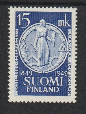 1949 15mk Teku 100v merkki leimaamattomana**