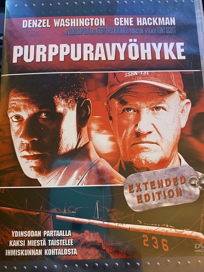 Purppuravyöhyke  Extended Edition Dvd UUSI
