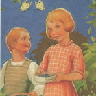 kortti ** Koivu Rudolf Lapsi kesällä - erilaisia - pikkukuva 2
