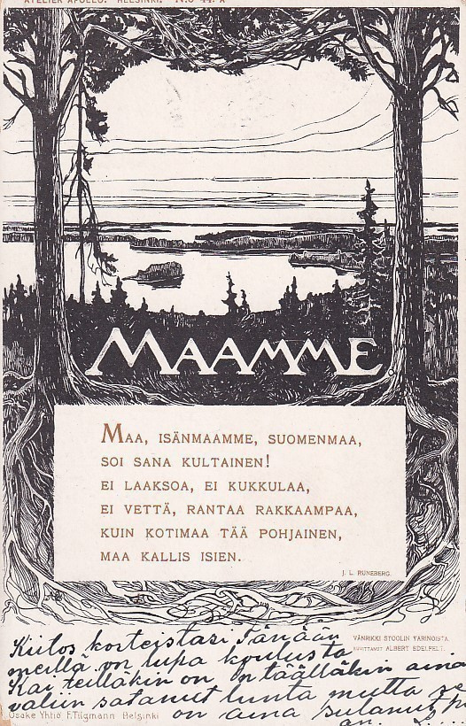 MAAMME VÄNRIKKI STOOLIN TARINOISTA KULKENUT