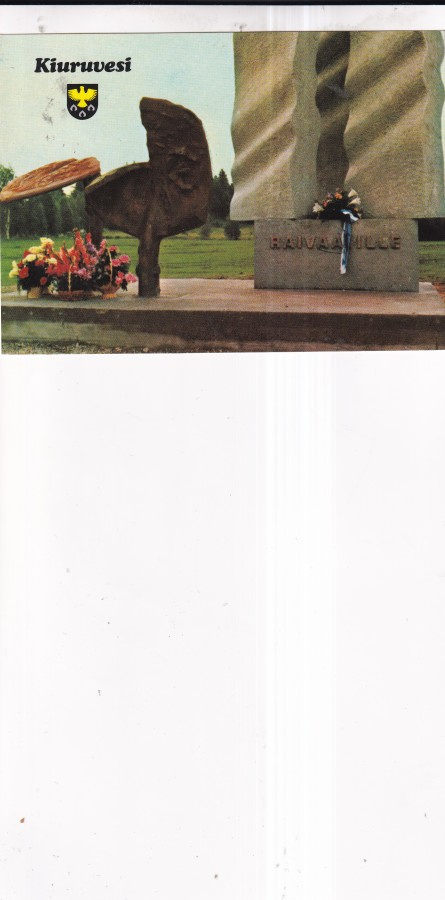 Kiuruvesi, Raivaajapatsas, vaakuna    b674