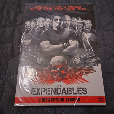 The Expendables (2-disc) DVD **muoveissa**