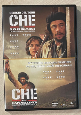 Steven Soderbergh: Ernesto "Che" Guevara (2008) 2DVD (UUSI)