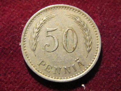 50 penniä 1929