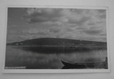 Ounasvaara, vanha mv valokuvapk, p. 1951 + erik.l. Napapiiri