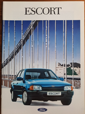 Ford Escort -esite, 1989