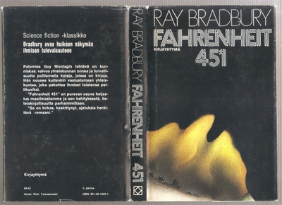 Bradbury, Ray: Fahrenheit 451, KY 1981 , 3.p., skp., K3