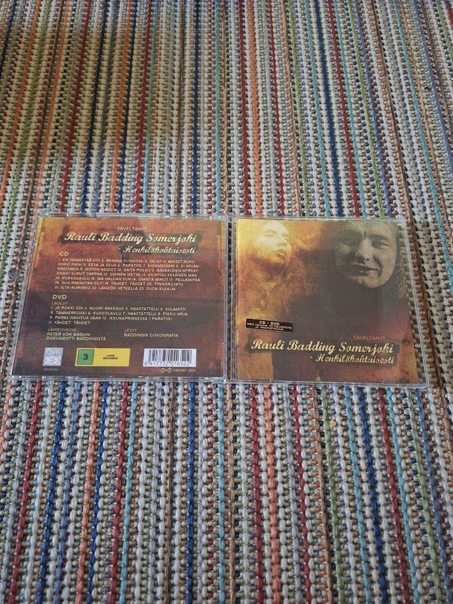 Rauli Badding Somerjoki-Henkilökohtaisesti CD & DVD