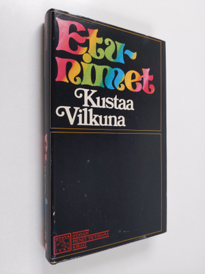 Kustaa Vilkuna : Etunimet