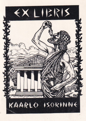 Ex Libris, Kaarlo Isorinne , b676