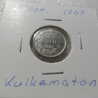 25 penniä 1907 hopeaa, kulkematon, - pikkukuva 5