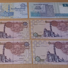 25 Piastres - 5 Puntaa Egypti. 6kpl. KL 9 - pikkukuva 2