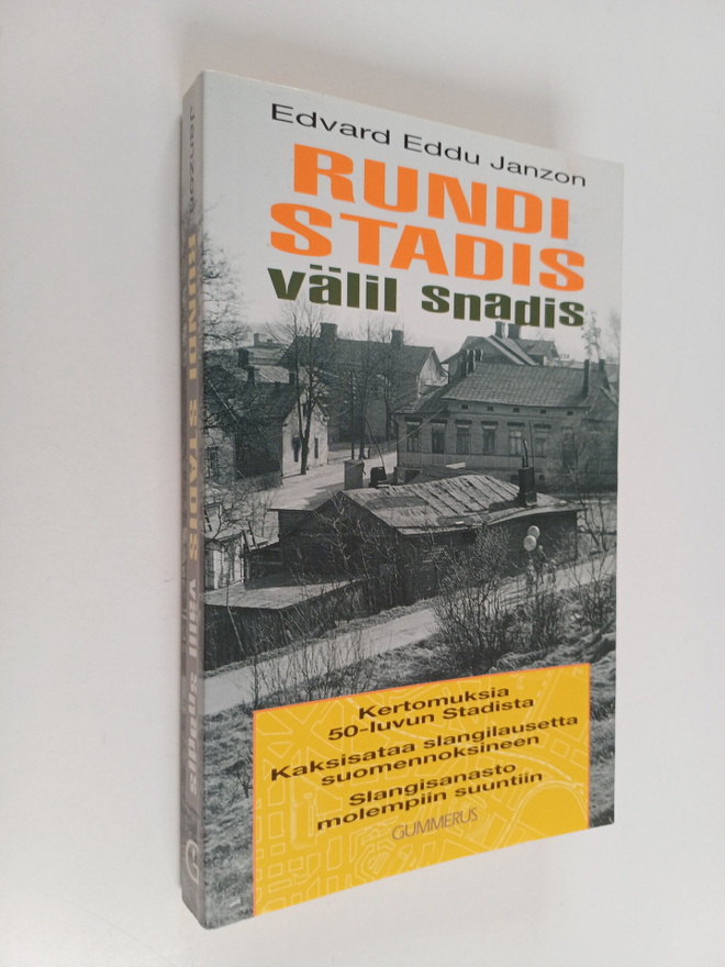 Edvard Janzon : Rundi stadis välil snadis (signeerattu, t...