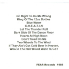 RANGE WAR dont tread on me 1985 lee ving fear outlaw country - pikkukuva 2