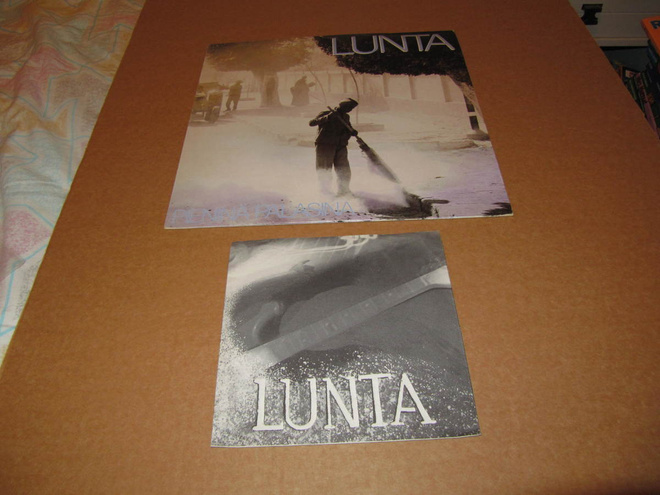 Lunta LP Pieninä Palasina+ 7"+LIITE  v.1987 M.Luhtala