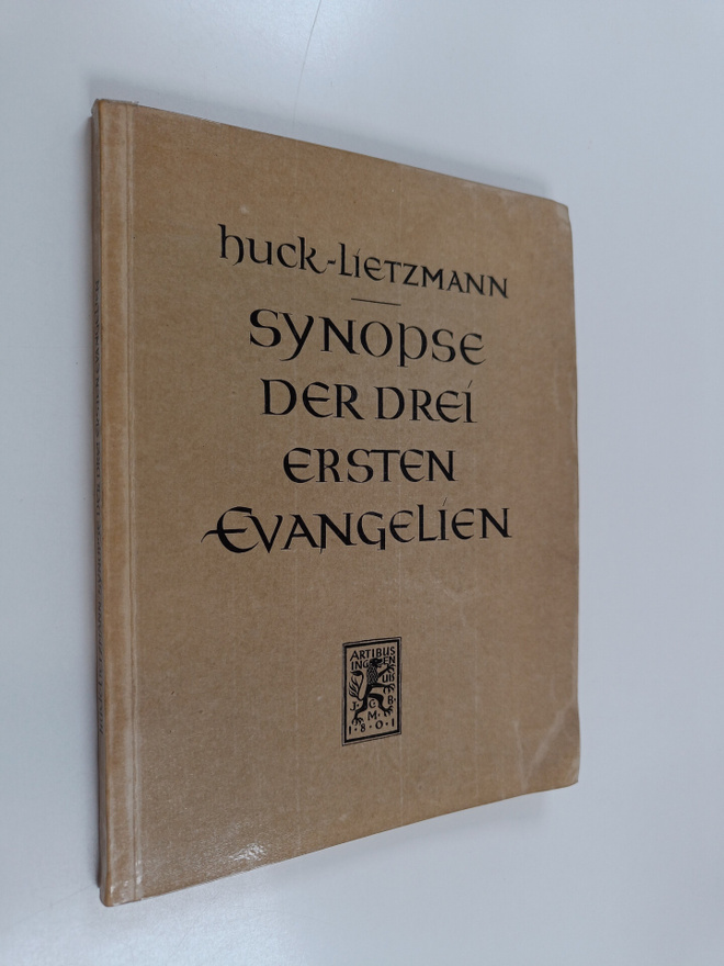Albert Huck : Synopse der drei ersten Evangelien