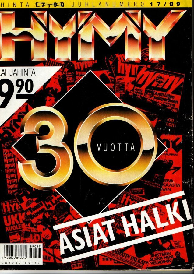 Hymy n:o 17 1989 Katri Helena. Gee Been leski kertoo.