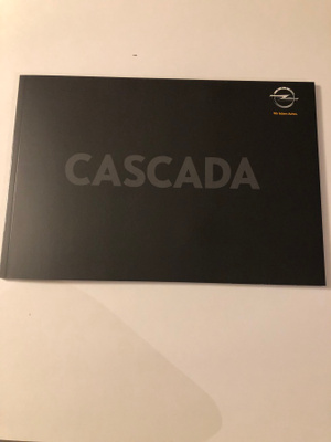 Myyntiesite - Opel Cascada - 3/2014