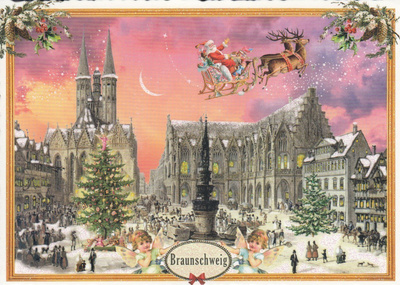 Braunschweig joulu (Tausendschön-kortti)