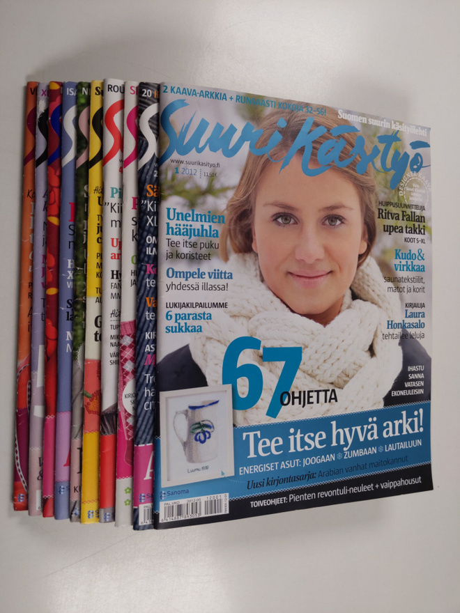 Suuri käsityö vuosikerta 2012 (1-12)