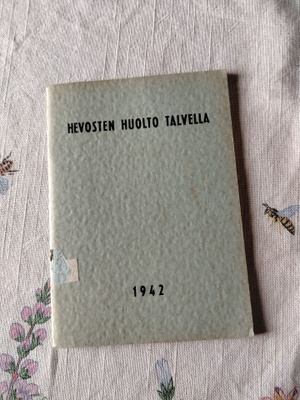 hevosten huolto talvella