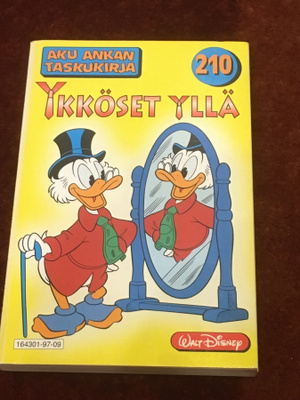 AKU ANKAN TASKUKIRJA - 210 - YKKÖSET YLLÄ