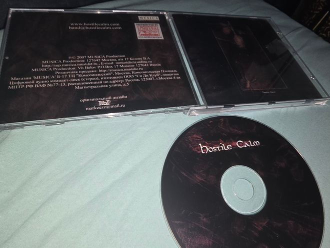 Hostile Calm – Hostile Calm (CD, 2007, Musica Production)