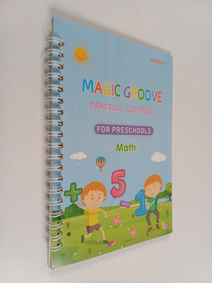 Magic groove - Practice copybook for preschools - Math