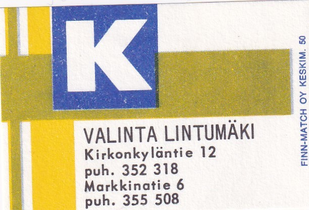 Valinta Lintumäki, Kirkonkyläntie  12 ,1/13