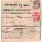 Latvia Mi 151 ym postiosoitus, kotiinkanto pyydetty - pikkukuva 1