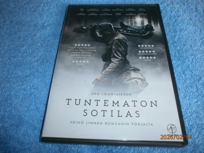 TUNTEMATON SOTILAS    -    DVD
