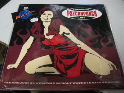 PSYCHOPUNCH VST-1999 SWE EX/EX LP +