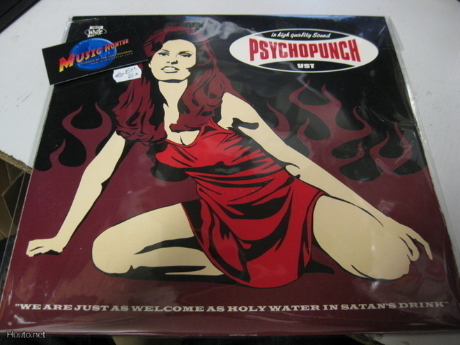 PSYCHOPUNCH VST-1999 SWE EX/EX LP +