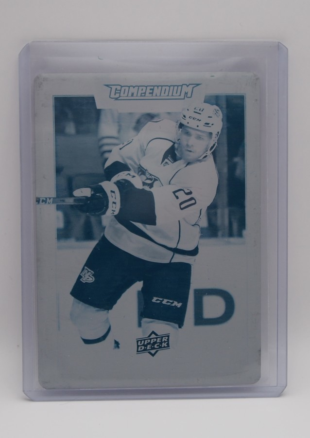 2017-18 Compendium Printing plate Miikka Salomäki