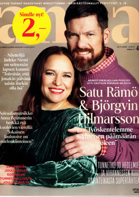 Anna n:o 47 2023 Satu & Hilmarsson. Jarkko. Olga. Aino. Joul