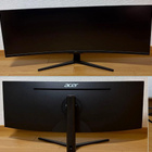 Acer EI431CR 43" ja Asus VG27WQ1B 27" monitorit vikaa - pikkukuva 1