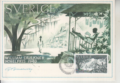 Ruotsi 1984 nobel maksimikortti.