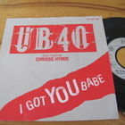 UB40 with Chrissie Hynde I got you babe 7 45 saksa 1985 - pikkukuva 1