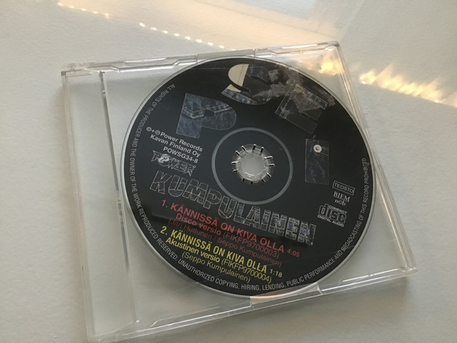 Sepi Kumpulainen . Kännissä on kiva olla CDS single