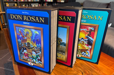 Don Rosan Kootut 1-9 täydellinen sarja + signeerattu printti