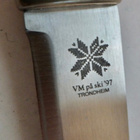 VANHA Puukko Brusletto Hiihto MM-kisat 1997 Trondheim UPEA - pikkukuva 3