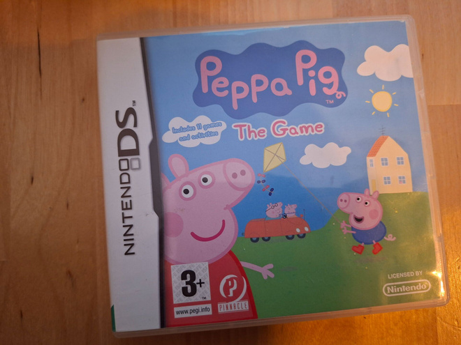 Nintendo DS Peppa Pig the game, ei ohjeita