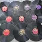 Savikiekko - 10 kpl Suomessa painettu - Decca Odeon HMV jne. - pikkukuva 1