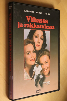 DVD Vihassa ja rakkaudessa ( 1989 Angelica Huston )
