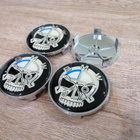BMW vannekeskiöt – Pääkallo – 68mm (4kpl sarja) - pikkukuva 5
