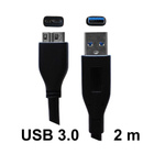 UUSI USB 3.0 KAAPELI 2 m. - ILMAINEN TOIMITUS - pikkukuva 2