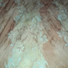 Kellertävä pitkä verho 140x230cm - pikkukuva 3