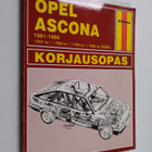 Peter G. Strasman : Opel Ascona1981-1986 : korjausopas - pikkukuva 1