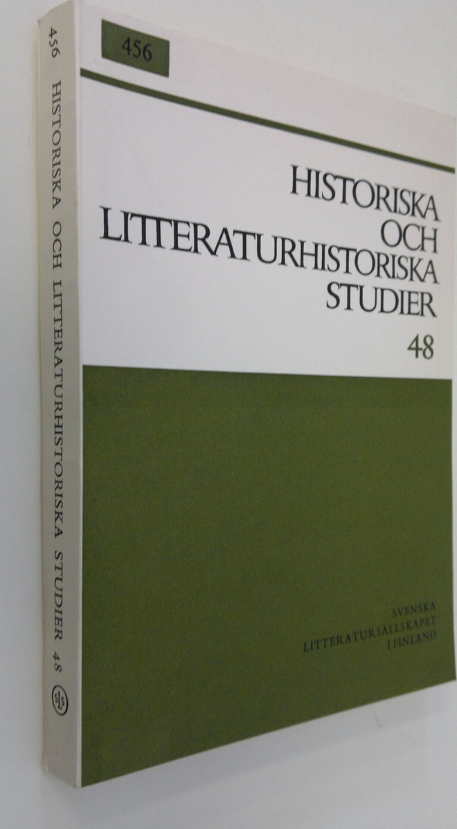 Torsten Steinby : Historiska och litteraturhistoriska stu...