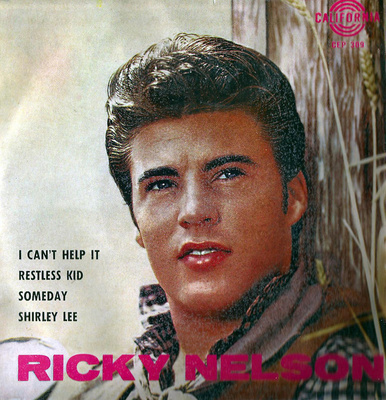 RICKY NELSON - I CAN'T HELP IT - 7"